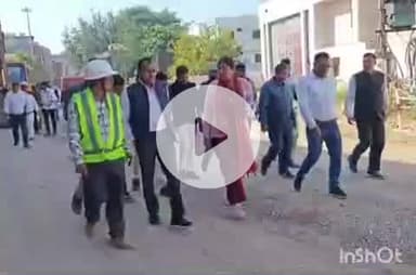 हरिद्वार: DM मयूर दीक्षित ने दूधाधारी चौक से भूपतवाला तक चल रहे सीवर लाइन के कार्यों का किया औचक निरीक्षण