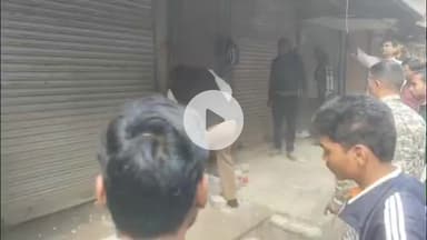 मथुरा: शहर के रंगेश्वर मंदिर रोड पर चला अतिक्रमण हटाओ अभियान, सड़क हुई सुगम