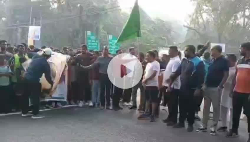 पाकुड़: रन फॉर झारखंड एकता, प्रगति और गर्व की दौड़ में पाकुड़ सिद्धू कान्हू पार्क में उमड़ा उत्साह #Run #for #jharkhand #pakur