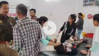 इटावा: सदर इलाके के टीटी तिराहा धूमनपूरा पुलिया के पास ओवरलोड ऑटो पलटने से पिता-पुत्र समेत छह लोग घायल, भर्ती