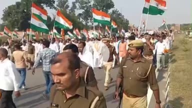 फरेंदा: फरेन्दा में सरदार पटेल जयंती पर एकता पदयात्रा में उमड़ा जनसैलाब