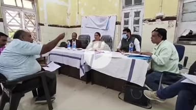 बीना: सिविल अस्पताल में रोगी कल्याण समिति की बैठक, गंदगी देखकर विधायक ने जताई नाराज़गी