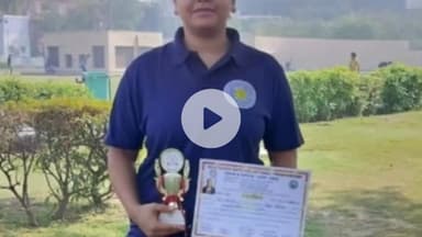 रक्सौल: रक्सौल की जान्हवी जायसवाल ने सोनीपत में 43वें सीनियर नेशनल नेटबॉल चैंपियनशिप का नेतृत्व किया, मिला प्रमाण पत्र