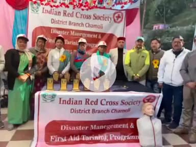 घाट: नंदानगर के आदर्श इंटर कॉलेज बाँजबगड़ में आपदा प्रबंधन एवं प्राथमिक चिकित्सा पर 4 दिवसीय कार्यशाला शुरू