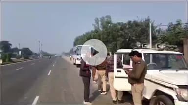 इटावा: इकदिल इलाके में पीटीओ द्वारा कार्रवाई, एक प्राइवेट बस बिना परमिट और दूसरी बस ने परमिट का उल्लंघन किया