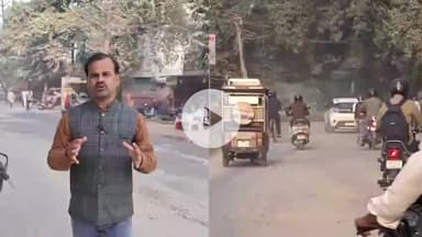 गाज़ीपुर: गाजीपुर में खराब गढ्ढे वाली सड़क आम लोगों के लिए बनी मुसीबत, सड़कों पर उड़ रही धूल से सांस लेने में हो रही दिक्कत