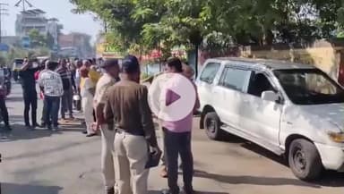 खंडवा नगर: खंडवा में दिनदहाड़े लूट! पुलिस बनकर आए बदमाशों ने व्यापारी से मारपीट कर सोने की चेन लूटी