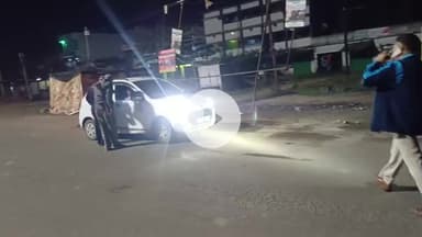 महागामा: महागामा में एंटी क्राइम वाहन चेकिंग अभियान, बिना हेलमेट व कागजात वाले वाहन चालकों पर कार्रवाई