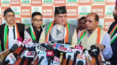 देहरादून: कांग्रेस में नेतृत्व परिवर्तन को लेकर भाजपा प्रदेश अध्यक्ष महेंद्र भट्ट ने दिया बयान