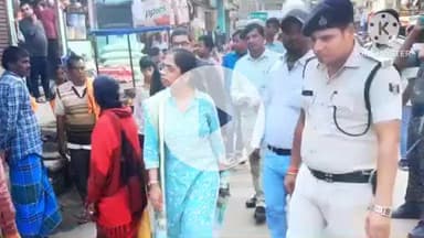 राजगीर: राजगीर में अतिक्रमण हटाओ अभियान, सड़क किनारे दुकानदारों पर जुर्माना