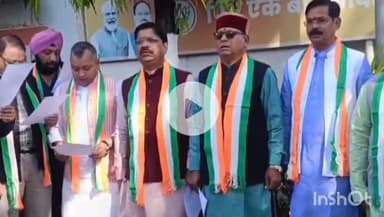 देहरादून: भाजपा प्रदेश कार्यालय में सामूहिक वंदे मातरम गायन का आयोजन किया गया