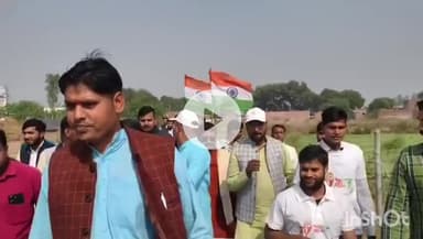 हरदोई: सरदार पटेल जयंती के उपलक्ष्य में सुरसा में विधायक प्रभाष कुमार के नेतृत्व में निकाली गई एकता यात्रा, सांसद भी आए