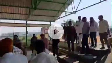 सिवनी: सिवनी विधायक दिनेश राय ने सिमरिया कृषि उपज मंडी का निरीक्षण किया, किसानों को समाधान का आश्वासन दिया