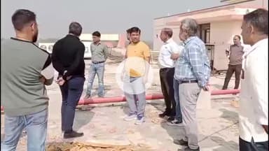 चूरू: राजकीय भरतिया अस्पताल के MCH पर टेंडर के चार महीने बाद भी नहीं हुई वाटर प्रूफिंग, निरीक्षण में सामने आई कई खामियां