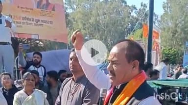 देहरादून: कांग्रेस नेता हरक सिंह रावत ने उपनल कर्मचारियों को समर्थन देने परेड ग्राउंड पर धरनास्थल पर पहुंचकर सरकार को दी चेतावनी