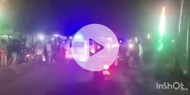 फतुहा: डीएसपी के नेतृत्व में फतुहा व नदी थाना क्षेत्र में मतगणना के दौरान शांति व्यवस्था के लिए किया गया फ्लैग मार्च