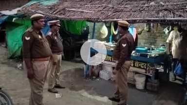 महाराजगंज: भिटौली में सार्वजनिक स्थानों पर शराब पीने वालों के खिलाफ की गई कार्रवाई