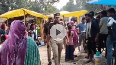 नौतनवा: सेवतरी बाजार में चौकी प्रभारी ने किया निरीक्षण