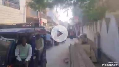 मिर्ज़ापुर: इमामबाड़ा में लगा भीषण जाम, लोगों ने कहा- कब मिलेगी मुक्ति, अमृत योजना बनी बड़ी वजह