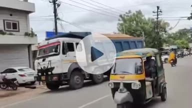 ललितपुर: ललितपुर शहर में ओवरलोड वाहन भर रहे हैं फर्राटा