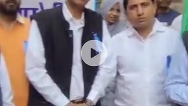 धामपुर: नहटौर में विश्व मधुमेह दिवस के मौके पर छात्रों ने निकाली जागरूकता रैली