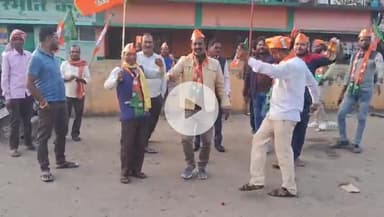 बगोदर: बगोदर में बिहार विधान सभा चुनाव में एनडीए की जीत पर भाजपाईयो ने मनाया जश्न