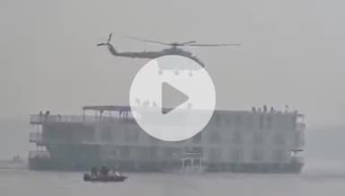 वाराणसी में रविदास घाट पर आयोजित किया गया संयुक्त मॉकड्रिल