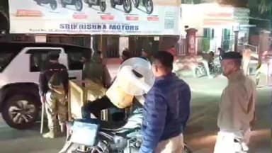 कांके: अरगोड़ा चौक समेत रांची के कई इलाकों में एंटी क्राइम चेकिंग अभियान चलाया गया