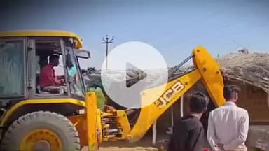 बाड़मेर: बाड़मेर में फिर गिरी अतिक्रमण पर गाज, मार्गाधिकार क्षेत्र से हटाए गए स्थायी और अस्थायी निर्माण