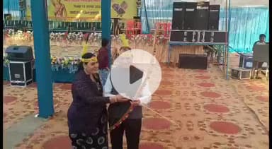 सिवनी: असिस्टेंट कमिश्नर लालजीराम मीणा और उनकी पत्नी ने सभी को आकर्षित किया