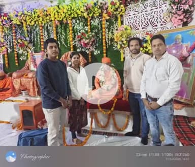 मनसाही :- संतमत सत्संग आश्रम मरंगी में जन्मदिन पर सत्संग का आयोजन।