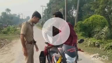 पतरघट: पस्तपार थाना क्षेत्र में अपराध रोकने के लिए सघन वाहन चेकिंग जारी