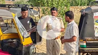 पचपदरा: बालोतरा परिवहन विभाग ने सड़क दुर्घटनाओं पर लगाम लगाने के लिए की बड़ी कार्रवाई, स्कूल वैनों पर सख्ती