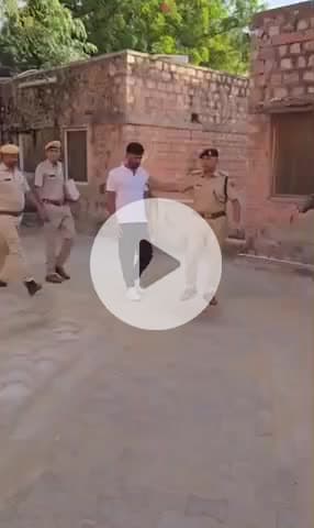 बाड़मेर: ओवरब्रिज पर युवक की टांगें तोड़ने के आरोपी 13 माह से फरार 25 हजार के इनामी हिस्ट्रीशीटर को गिरफ्तार किया गया