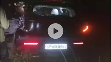 महाराजगंज: पुरैना में तेज रफ्तार एक्सयूवी अनियंत्रित होकर पलटी, दो लोग गंभीर रूप से घायल