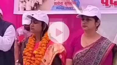 तिलहर: तिलहर के मलूकापुर गांव में लोह पुरुष सरदार वल्लभभाई पटेल की 150वीं जयंती के मौके पर आयोजित हुआ यूनिटी मार्च