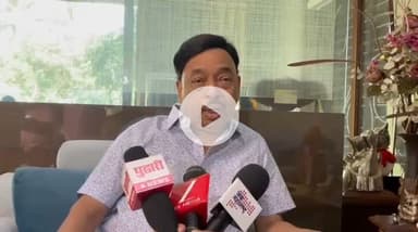 कणकवली: काँग्रेसने दुकान बंद करावे खासदार नारायण राणे, कणकवली येथे प्रतिक्रिया