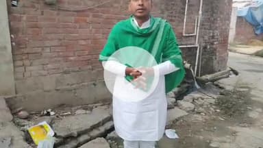 राजू यादव पहुंचे पणिहार गांंब जिला पंचायत चुनाव में सपोर्ट करो