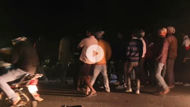 बलियापुर: बलियापुर के दूधिया मोड़ पर पेट्रोल पंप के पास सड़क दुर्घटना में एक की मौत