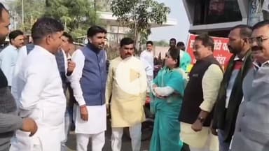 बीना: अंबेडकर तिराहा गांधी चौराहे का नगर पालिका अध्यक्ष व कार्यकर्ताओं ने किया निरीक्षण, सौंदर्यीकरण का होगा भूमिपूजन