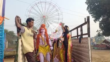 महागामा: महुआरा में श्री श्री 1008 महाविष्णु यज्ञ व राम कथा सम्पन्न, श्रद्धा के साथ हुआ प्रतिमा विसर्जन