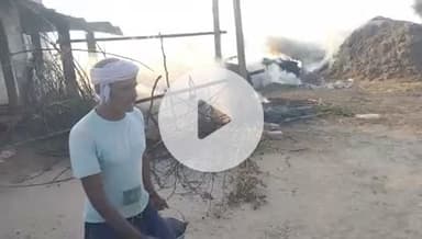 जायल के #झलालड़ में दानाराम मेघवाल की ढाणी में आग से छपरा व चारा जल जाने की सूचना मिलते ही मैंने SDM जायल से दूरभाष पर उचित मुआवजा दिलाने के लिए कहा