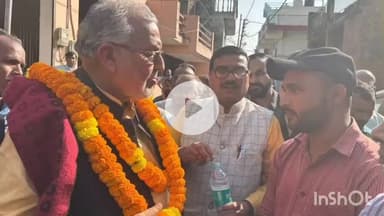 शाहजहांपुर: वित्त मंत्री सुरेश कुमार खन्ना ने वार्ड 30 में बूथों का निरीक्षण किया, बीएलओ से ली जानकारी