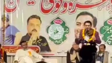 हमीरपुर: मौदहा में मौलाना सलीम जाफरी के नाम आयोजित हुआ मुशायरा