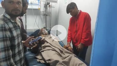 झालरापाटन: भीलवाड़ा के भवानीमंडी मार्ग पर आगे चल रहे बाइक सवार के अचानक ब्रेक लगाने से पीछे चल रहे बाइक सवार टकराकर घायल