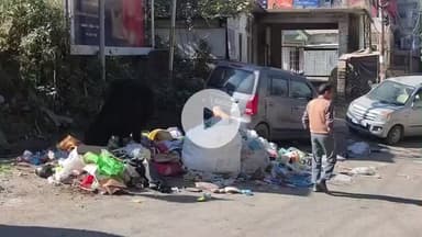 सोलन: नगर निगम के सफाई के झूठे दावों से लोग परेशान, सड़कों पर लगे कूड़े के ढेर