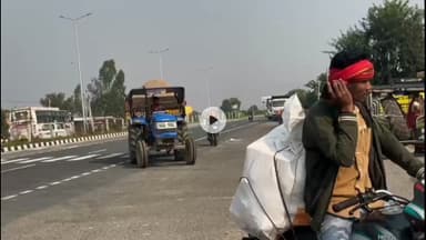 शिवपुरी: सिरसौद तिराहे NH-27 फोर-लेन पर ओवरलोड रेत से भरे ट्रैक्टर-ट्रालियों का आतंक, ग्रामीणों ने की कार्रवाई की मांग