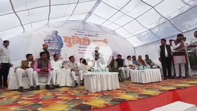 बीना: अंबेडकर तिराहे पर सरदार वल्लभभाई पटेल की जयंती पर कार्यक्रम, सांसद ने यूनिटी मार्च में भाग लिया