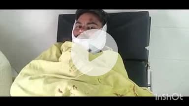 आरा: चरपोखरी बाजार में बाइक दुर्घटना में बाइक सवार घायल, आरा सदर अस्पताल में कराया गया भर्ती