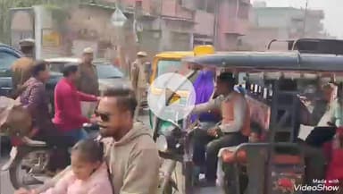 मिर्ज़ापुर: शहर क्षेत्र में भीषण जाम से परेशान लोगों की मदद के लिए मुसफ्फरगंज में मंत्री की गाड़ी निकलवाने पहुंचे CO सदर